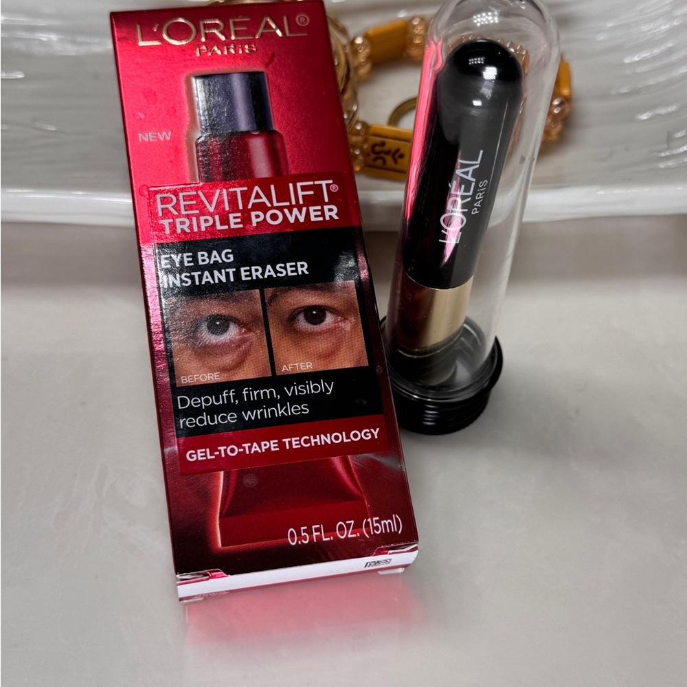 L’Oreal Revitalift Triple Power Eye Treatment 0.5oz NEW Sealed